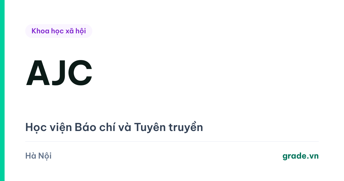 Review Học viện Báo chí và Tuyên truyền: hai thang điểm trong một trường, và cú giảm 7 điểm của Ảnh báo chí