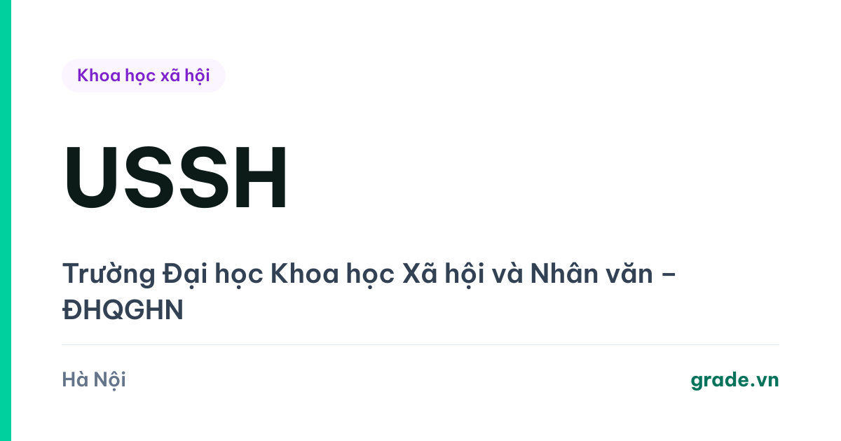 Review Trường ĐH Khoa học Xã hội và Nhân văn Hà Nội: điểm chuẩn 2026 giảm sâu, và vì sao đó không phải tin vui