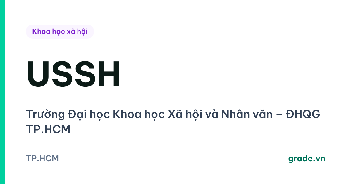 Review Trường ĐH Khoa học Xã hội và Nhân văn TP.HCM: Truyền thông đa phương tiện 88,8/100, và 23 hecta ở Thủ Đức