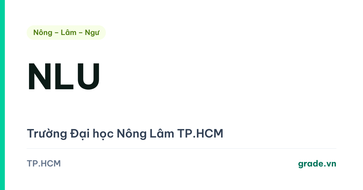 Review Trường ĐH Nông Lâm TP.HCM: Thú y 24,65 điểm, học phí từ 19 triệu, và một trường nông nghiệp không còn chỉ là nông nghiệp