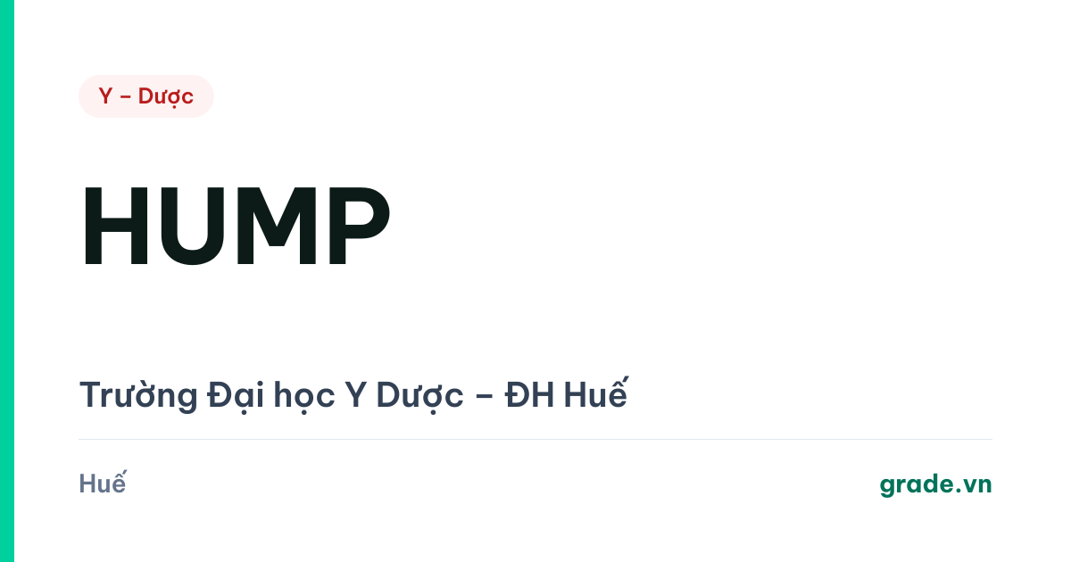 Review Trường ĐH Y Dược – ĐH Huế: Y khoa 26 điểm, và cánh cửa ngành y rộng hơn bạn tưởng