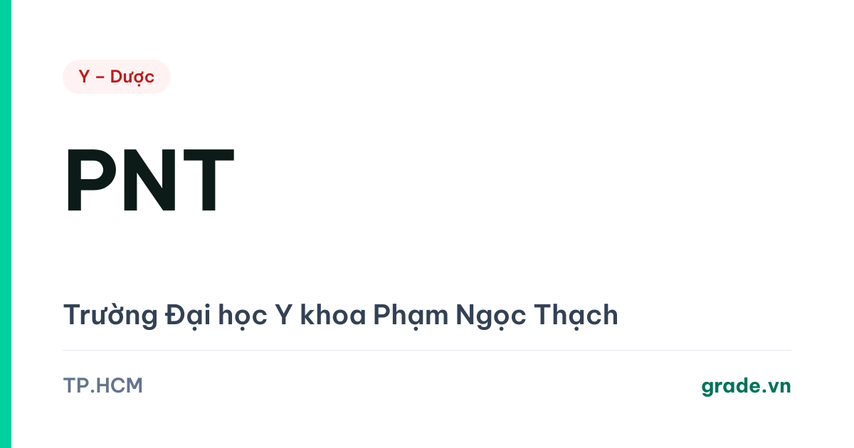 Review Trường ĐH Y khoa Phạm Ngọc Thạch: Y khoa 25,8 điểm — thấp hơn Y Dược TP.HCM hơn 2 điểm, nhưng học phí thì cao hơn